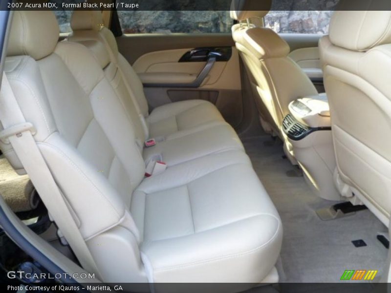 Formal Black Pearl / Taupe 2007 Acura MDX