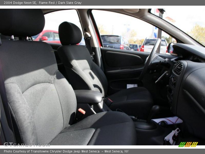 Flame Red / Dark Slate Gray 2004 Dodge Neon SE