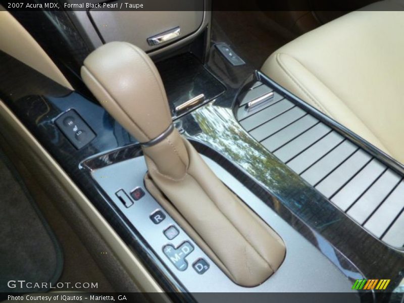 Formal Black Pearl / Taupe 2007 Acura MDX