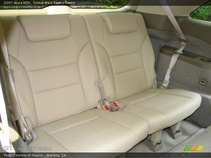 Formal Black Pearl / Taupe 2007 Acura MDX