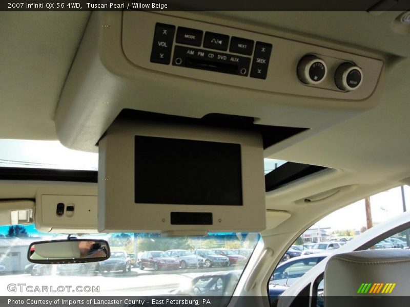 Tuscan Pearl / Willow Beige 2007 Infiniti QX 56 4WD