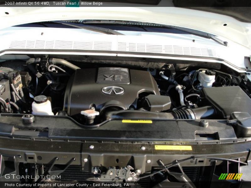 Tuscan Pearl / Willow Beige 2007 Infiniti QX 56 4WD