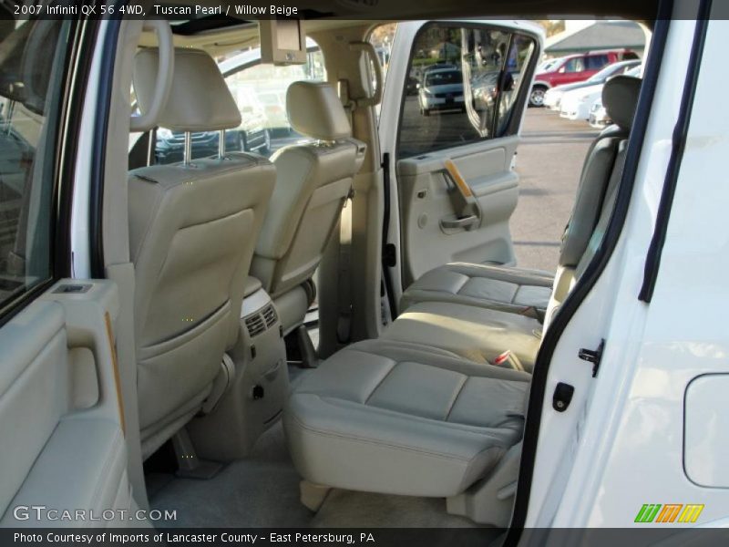 Tuscan Pearl / Willow Beige 2007 Infiniti QX 56 4WD