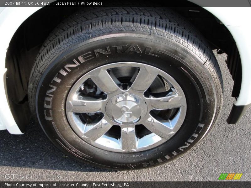 Tuscan Pearl / Willow Beige 2007 Infiniti QX 56 4WD