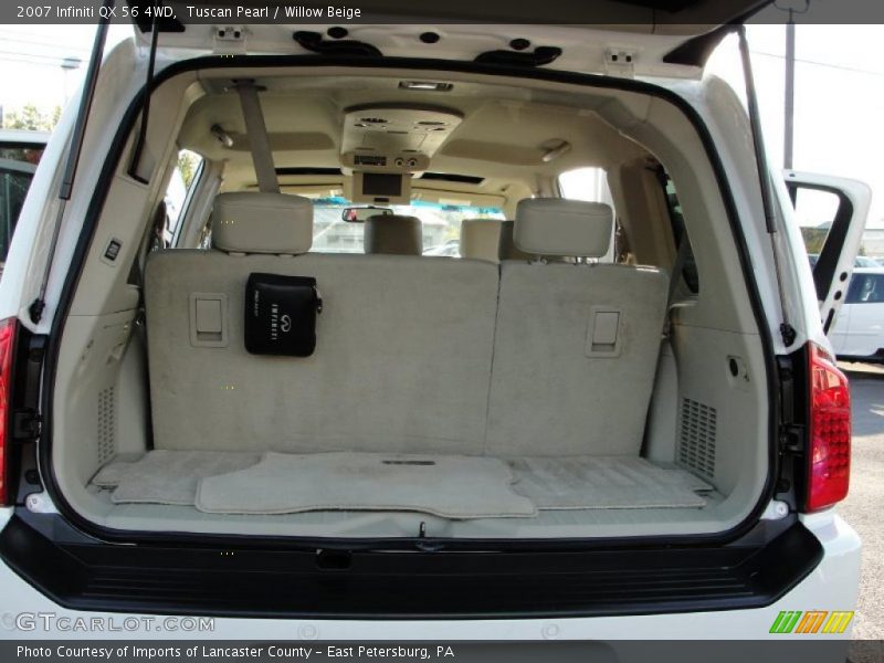 Tuscan Pearl / Willow Beige 2007 Infiniti QX 56 4WD