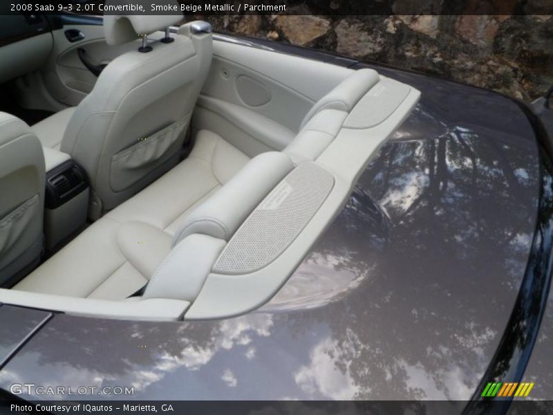 Smoke Beige Metallic / Parchment 2008 Saab 9-3 2.0T Convertible