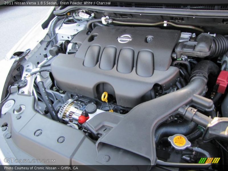  2011 Versa 1.8 S Sedan Engine - 1.8 Liter DOHC 16-Valve CVTCS 4 Cylinder