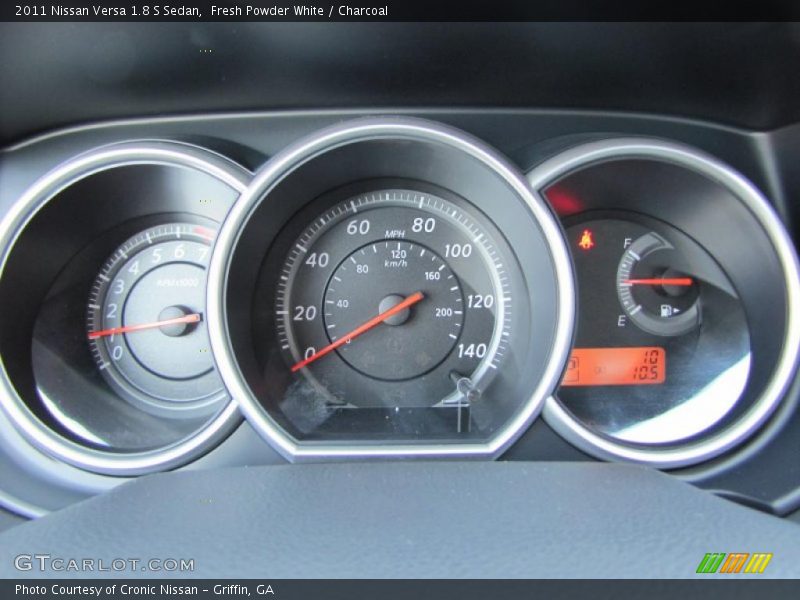  2011 Versa 1.8 S Sedan 1.8 S Sedan Gauges