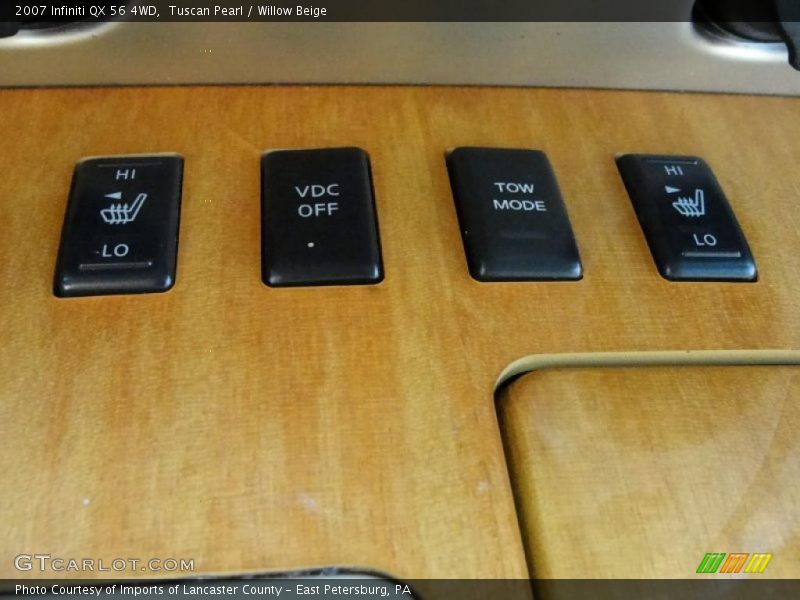 Tuscan Pearl / Willow Beige 2007 Infiniti QX 56 4WD