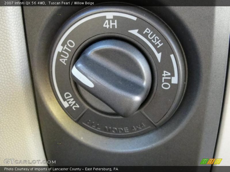 Tuscan Pearl / Willow Beige 2007 Infiniti QX 56 4WD