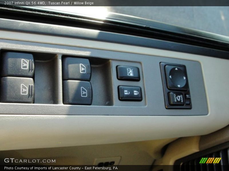 Tuscan Pearl / Willow Beige 2007 Infiniti QX 56 4WD