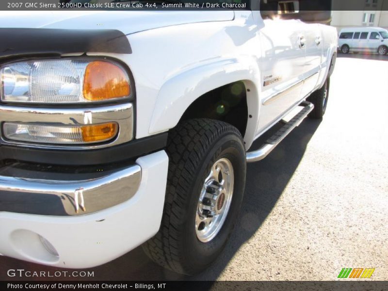 Summit White / Dark Charcoal 2007 GMC Sierra 2500HD Classic SLE Crew Cab 4x4