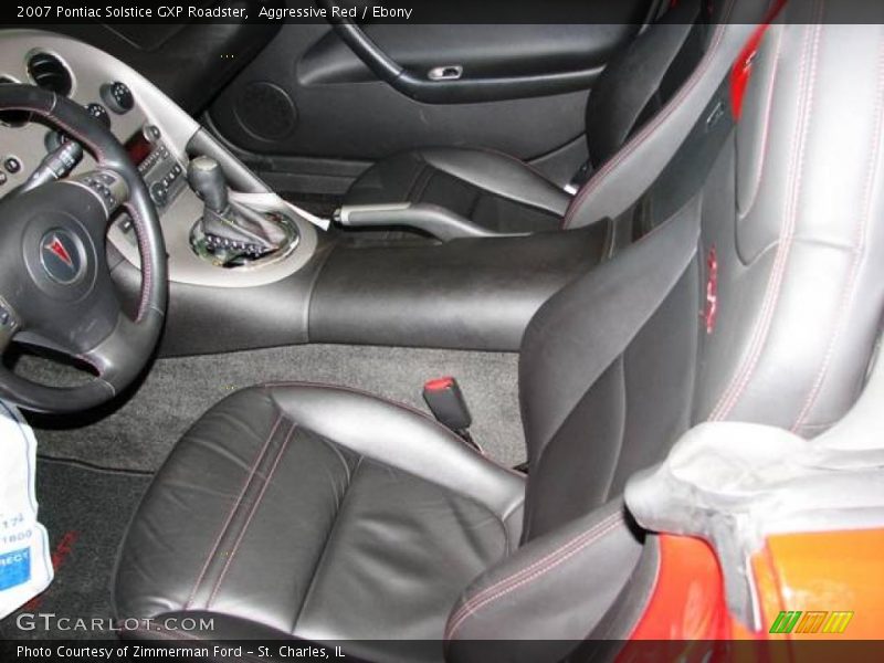 Aggressive Red / Ebony 2007 Pontiac Solstice GXP Roadster