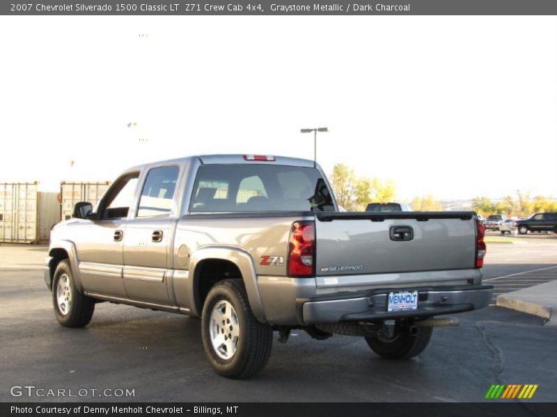 Graystone Metallic / Dark Charcoal 2007 Chevrolet Silverado 1500 Classic LT  Z71 Crew Cab 4x4
