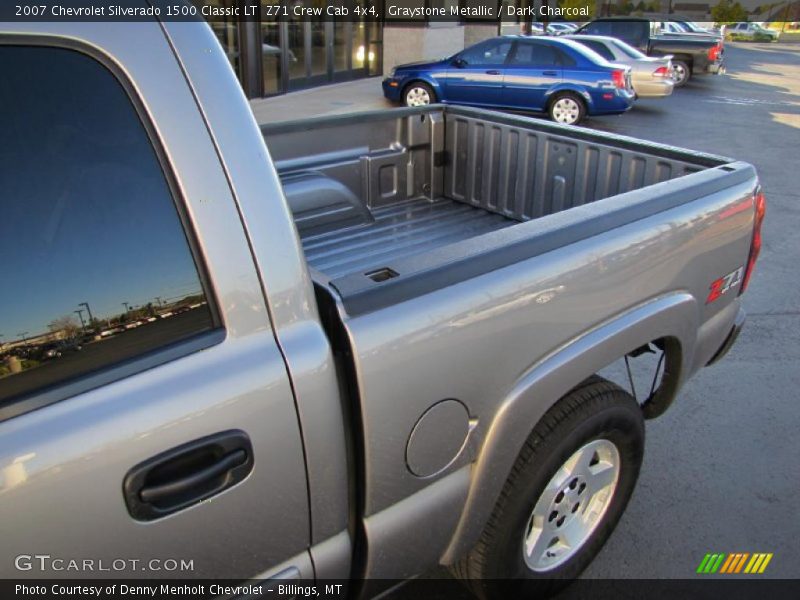 Graystone Metallic / Dark Charcoal 2007 Chevrolet Silverado 1500 Classic LT  Z71 Crew Cab 4x4