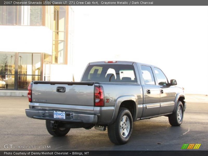 Graystone Metallic / Dark Charcoal 2007 Chevrolet Silverado 1500 Classic LT  Z71 Crew Cab 4x4