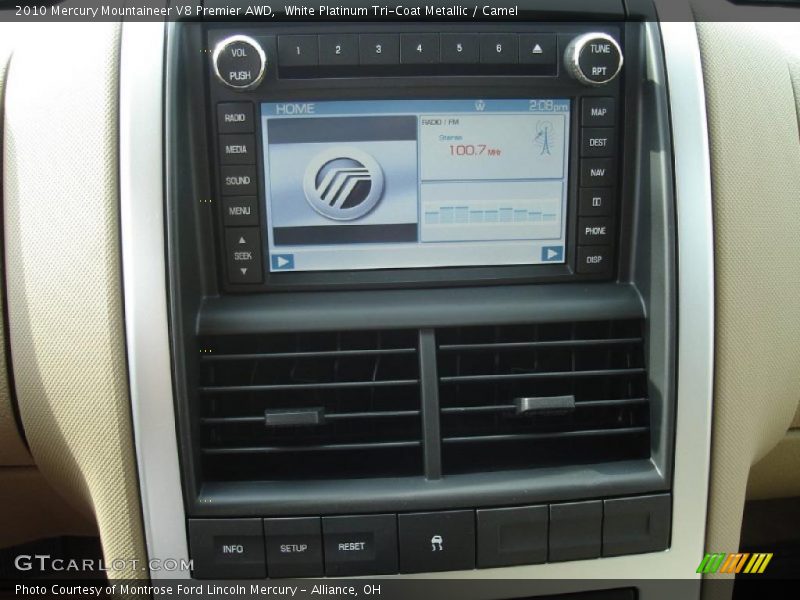 Navigation of 2010 Mountaineer V8 Premier AWD
