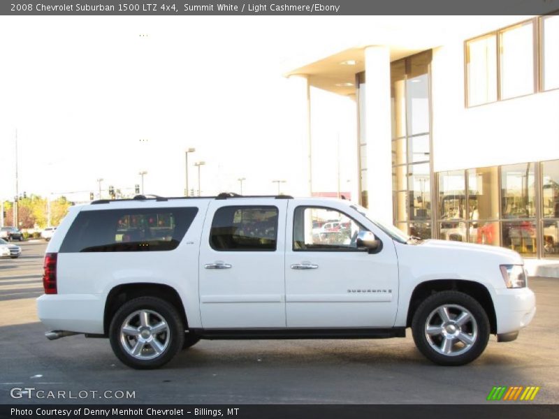 Summit White / Light Cashmere/Ebony 2008 Chevrolet Suburban 1500 LTZ 4x4