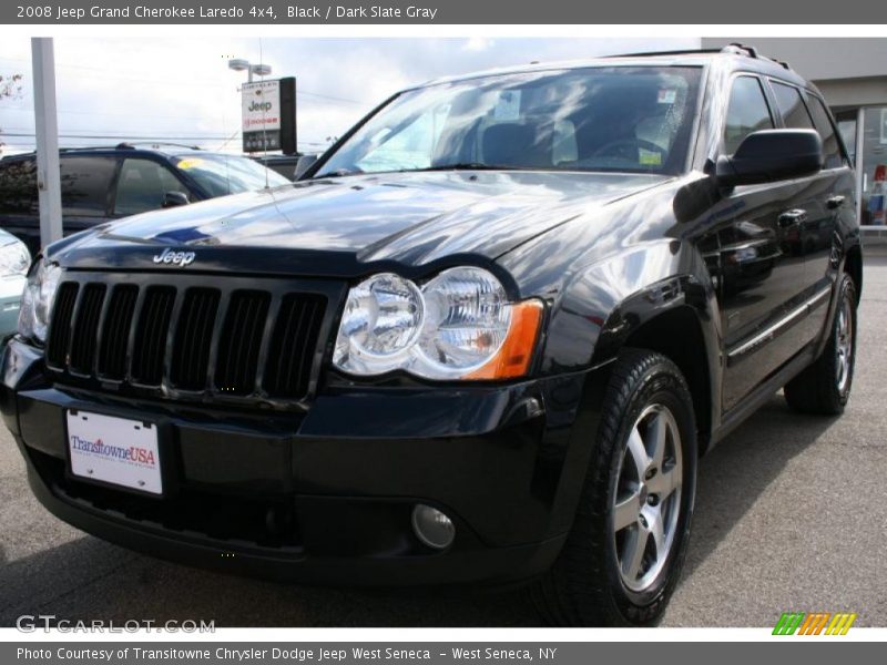 Black / Dark Slate Gray 2008 Jeep Grand Cherokee Laredo 4x4