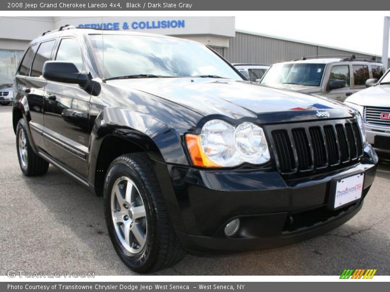 Black / Dark Slate Gray 2008 Jeep Grand Cherokee Laredo 4x4