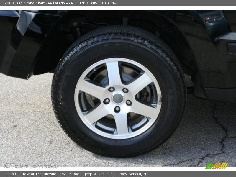 Black / Dark Slate Gray 2008 Jeep Grand Cherokee Laredo 4x4