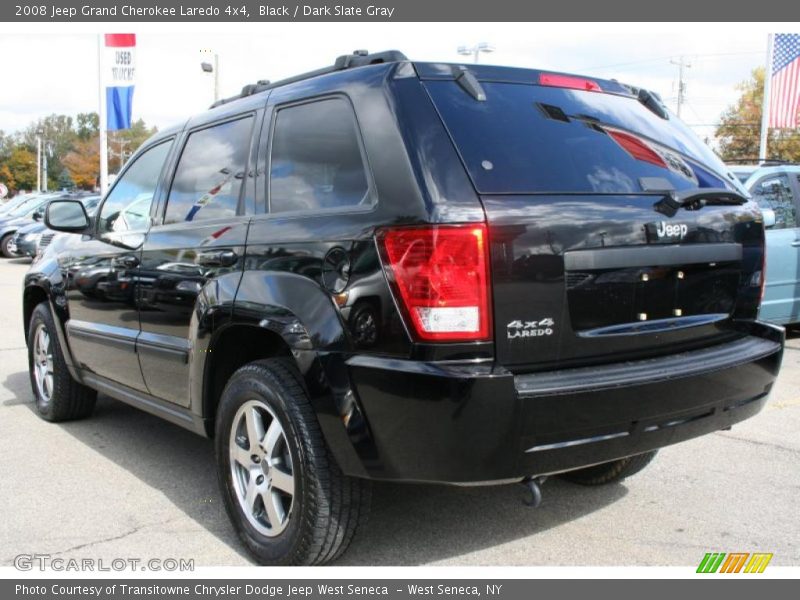 Black / Dark Slate Gray 2008 Jeep Grand Cherokee Laredo 4x4