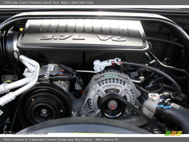 Black / Dark Slate Gray 2008 Jeep Grand Cherokee Laredo 4x4