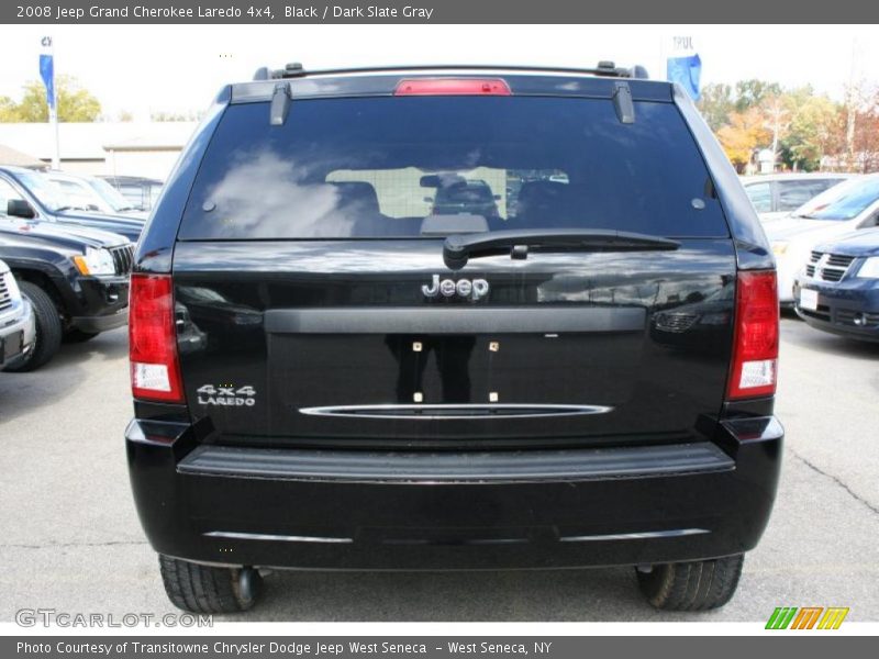 Black / Dark Slate Gray 2008 Jeep Grand Cherokee Laredo 4x4