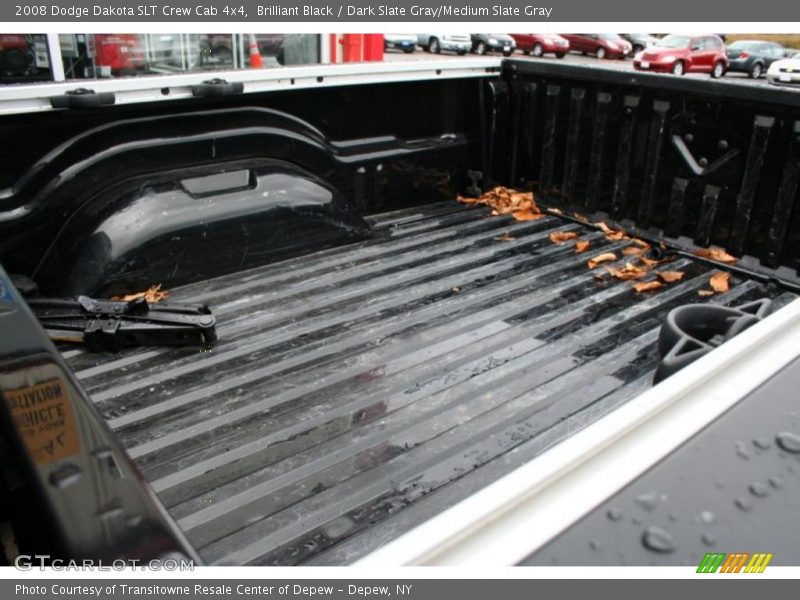 Brilliant Black / Dark Slate Gray/Medium Slate Gray 2008 Dodge Dakota SLT Crew Cab 4x4