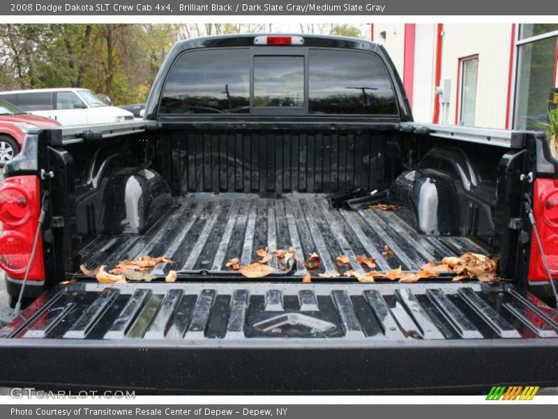 Brilliant Black / Dark Slate Gray/Medium Slate Gray 2008 Dodge Dakota SLT Crew Cab 4x4