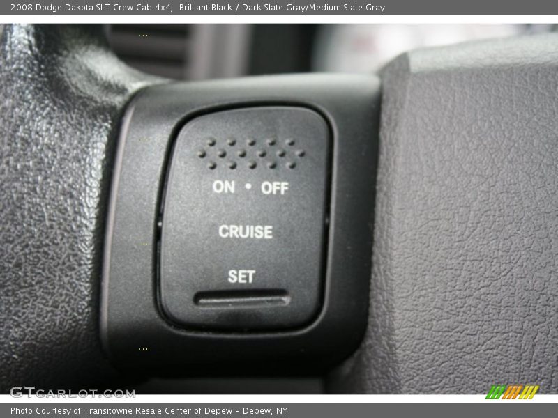 Brilliant Black / Dark Slate Gray/Medium Slate Gray 2008 Dodge Dakota SLT Crew Cab 4x4
