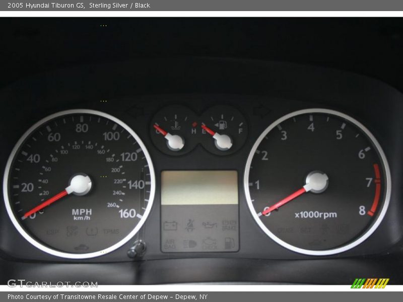  2005 Tiburon GS GS Gauges