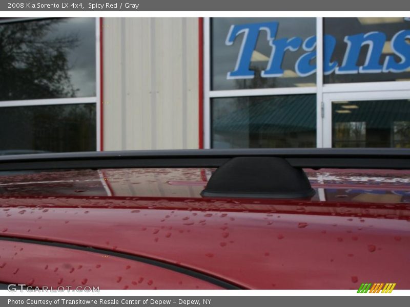 Spicy Red / Gray 2008 Kia Sorento LX 4x4