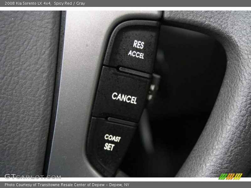 Spicy Red / Gray 2008 Kia Sorento LX 4x4