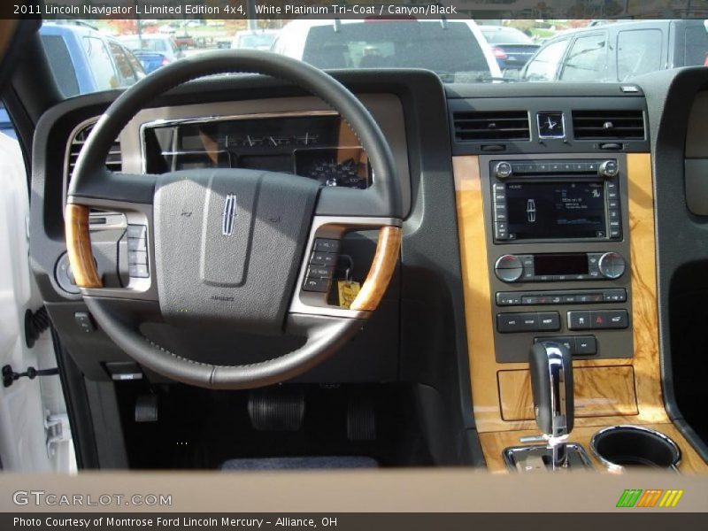Dashboard of 2011 Navigator L Limited Edition 4x4