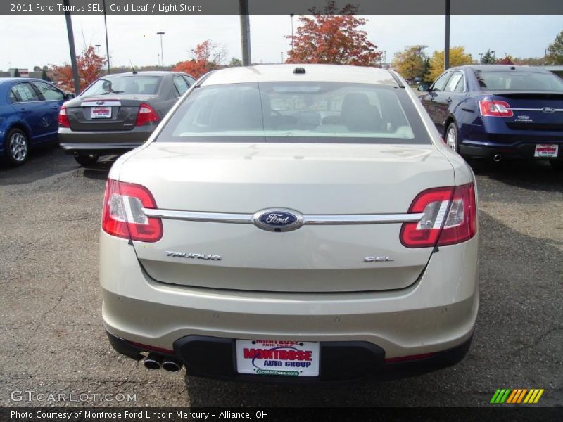 Gold Leaf / Light Stone 2011 Ford Taurus SEL