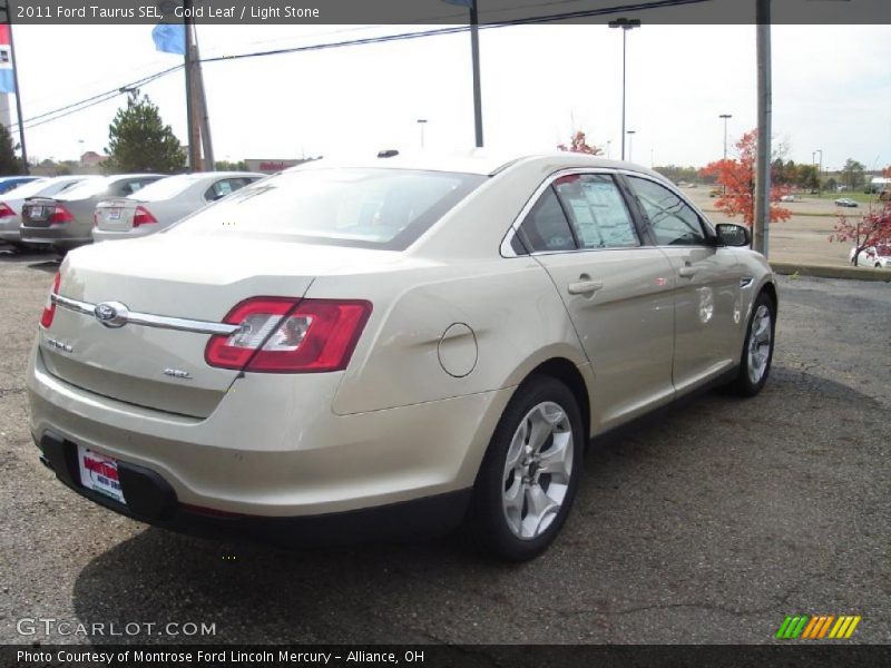 Gold Leaf / Light Stone 2011 Ford Taurus SEL