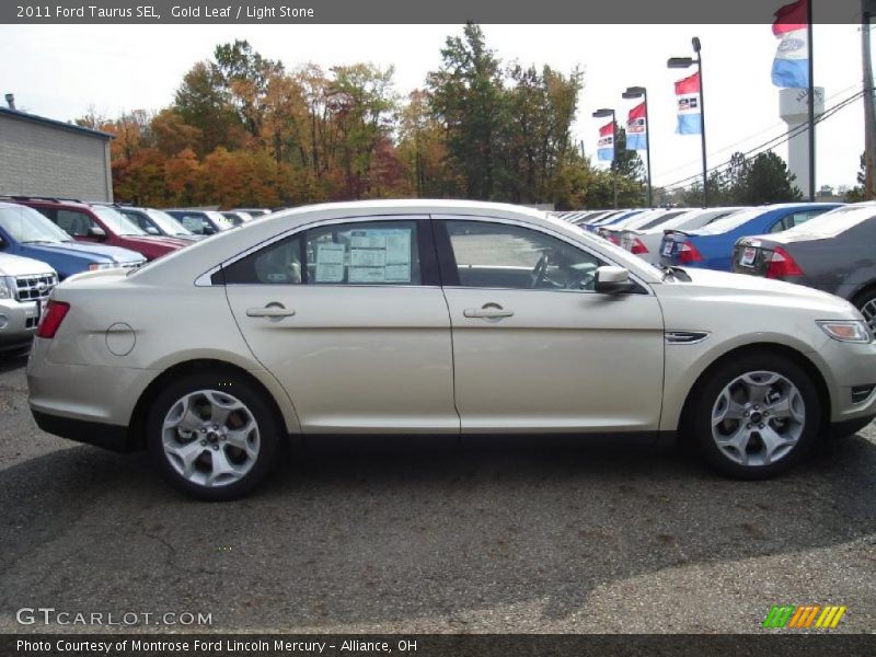 Gold Leaf / Light Stone 2011 Ford Taurus SEL