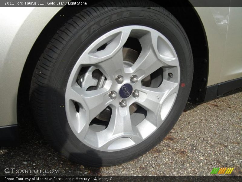 Gold Leaf / Light Stone 2011 Ford Taurus SEL