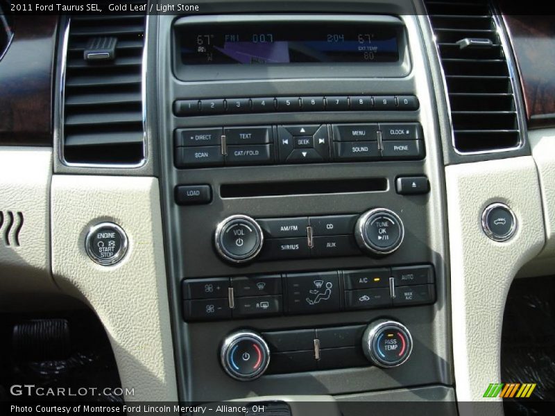 Gold Leaf / Light Stone 2011 Ford Taurus SEL