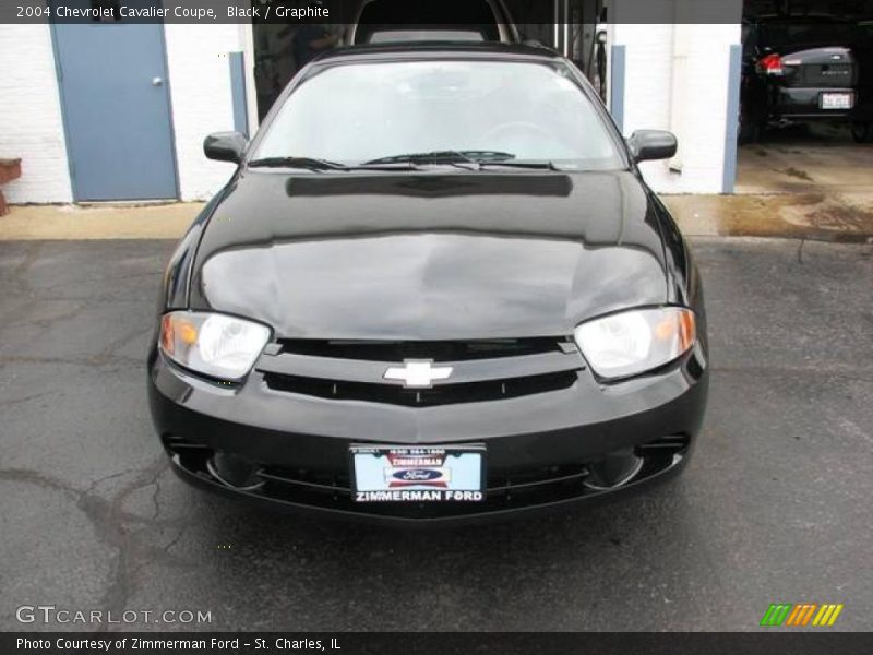 Black / Graphite 2004 Chevrolet Cavalier Coupe