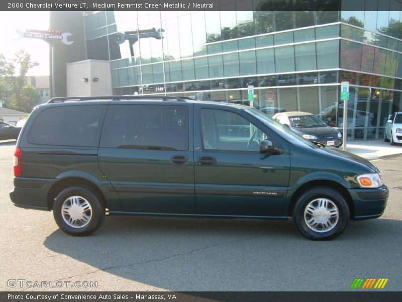 Medium Fernmist Green Metallic / Neutral 2000 Chevrolet Venture LT