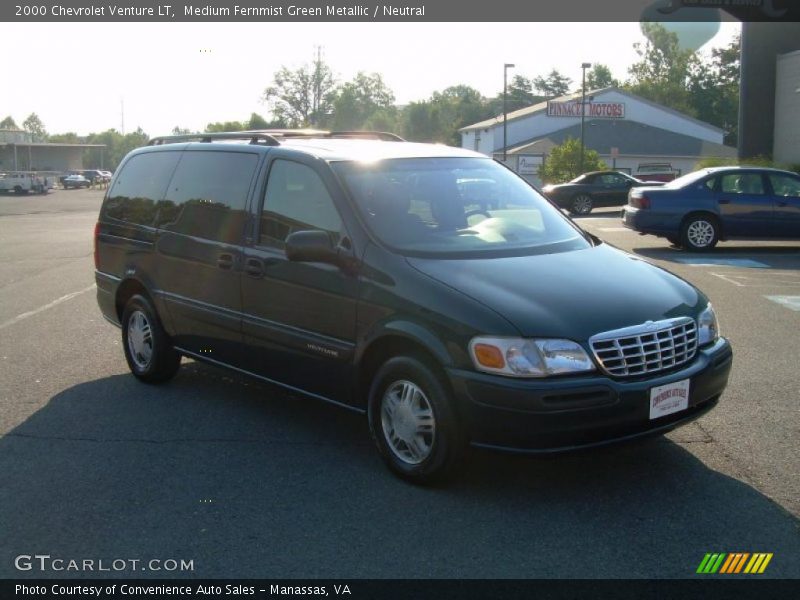 Medium Fernmist Green Metallic / Neutral 2000 Chevrolet Venture LT