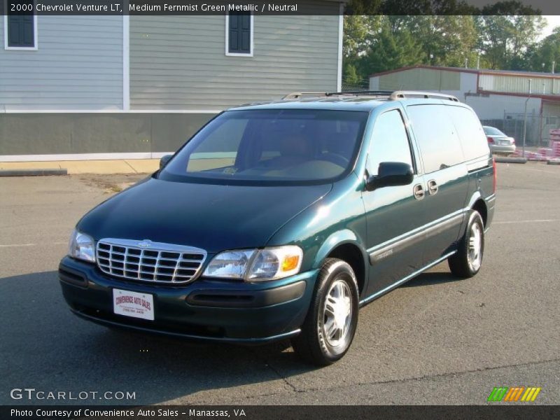 Medium Fernmist Green Metallic / Neutral 2000 Chevrolet Venture LT