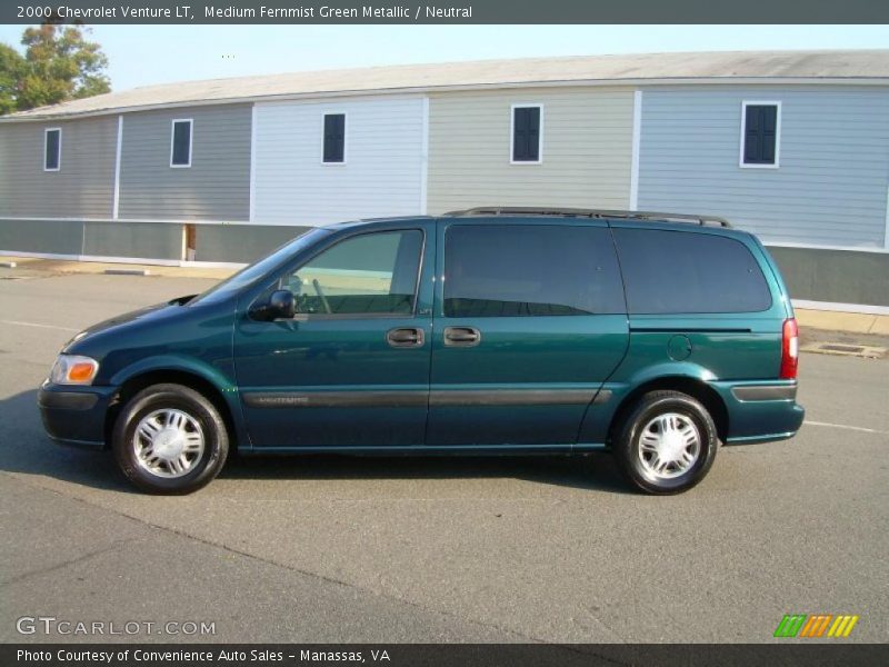 Medium Fernmist Green Metallic / Neutral 2000 Chevrolet Venture LT