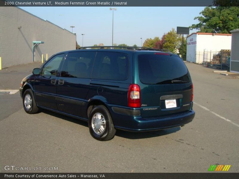 Medium Fernmist Green Metallic / Neutral 2000 Chevrolet Venture LT