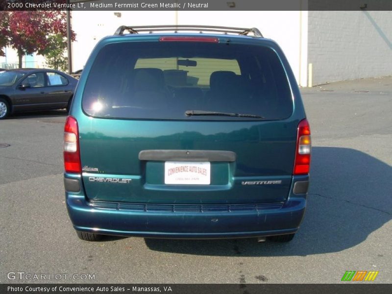 Medium Fernmist Green Metallic / Neutral 2000 Chevrolet Venture LT