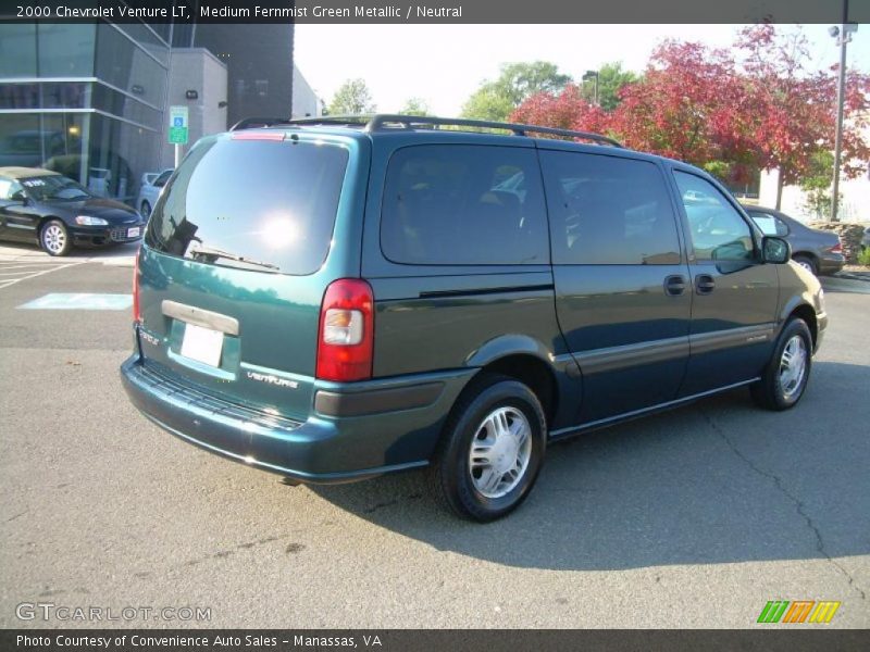 Medium Fernmist Green Metallic / Neutral 2000 Chevrolet Venture LT