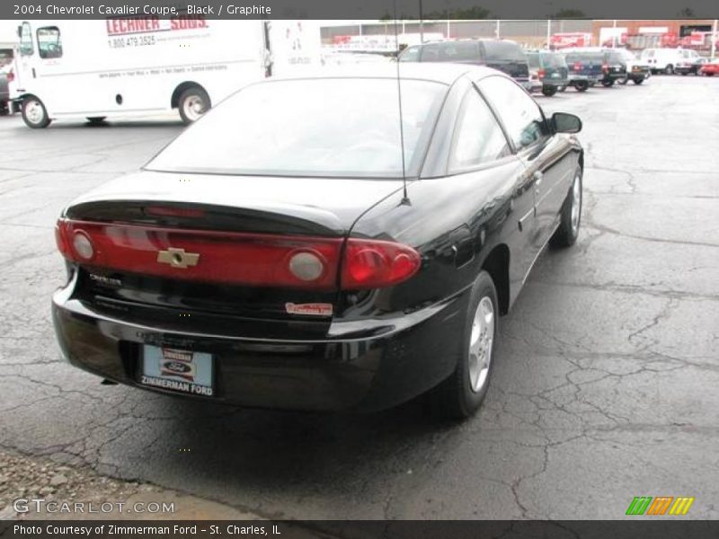Black / Graphite 2004 Chevrolet Cavalier Coupe