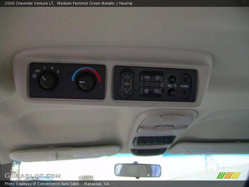Controls of 2000 Venture LT